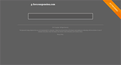 Desktop Screenshot of g-forcesuspension.com